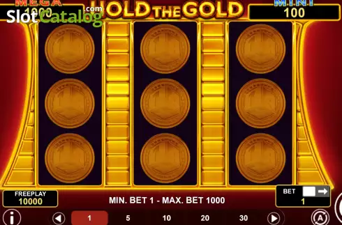Скрин2. Hold The Gold слот