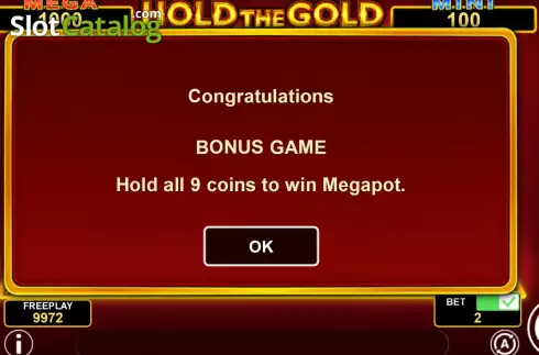 Скрин5. Hold The Gold слот