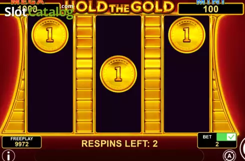 Скрин6. Hold The Gold слот