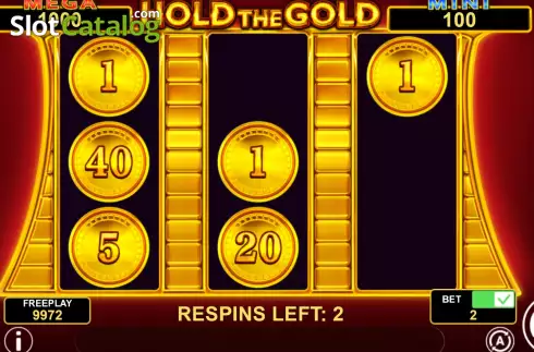 Скрин7. Hold The Gold слот
