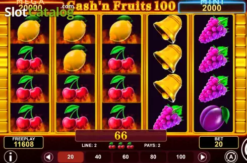 Скрин3. Cash'n Fruits 100 Hold & Win слот