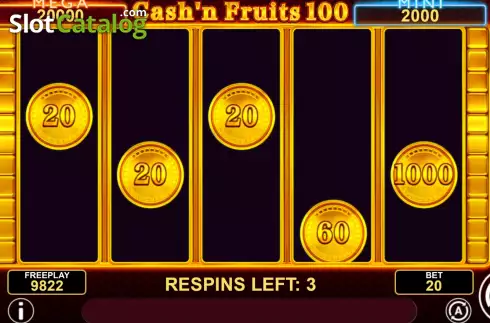 Скрин6. Cash'n Fruits 100 Hold & Win слот