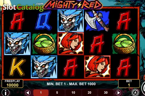 Скрин2. Mighty Red слот