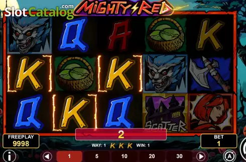Скрин3. Mighty Red слот