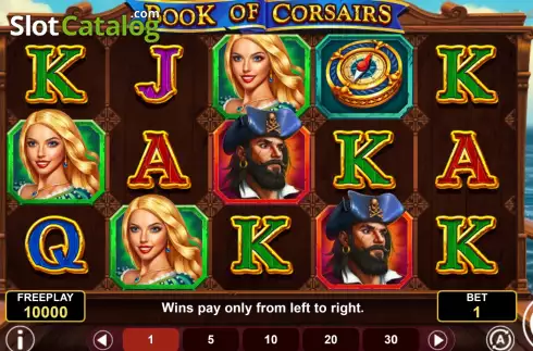 Скрин2. Book of Corsairs слот