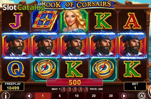 Скрин3. Book of Corsairs слот