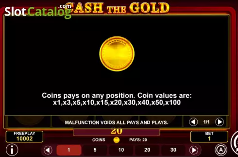 Скрин4. Cash the Gold слот