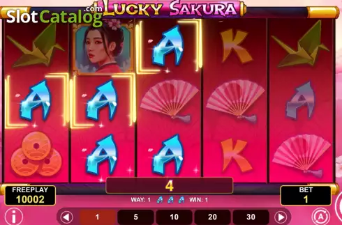 Скрин3. Lucky Sakura (1spin4win) слот