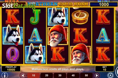 Скрин2. Northern Gold Rush слот