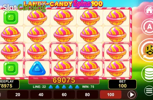 Скрин3. Landy-Candy Spins 100 слот