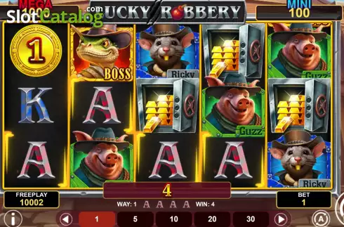 Скрин3. Lucky Robbery слот