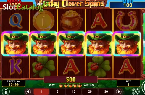 Скрин3. Lucky Clover Spins слот