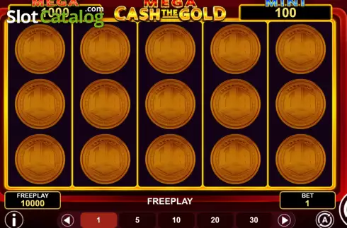 Скрин2. Mega Cash The Gold слот