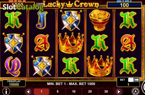 Скрин2. Lucky Crown Hold And Win слот
