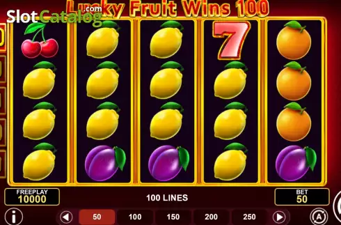 Скрин2. Lucky Fruit Wins 100 слот