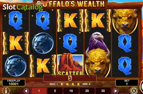 Скрин3. Buffalo's Wealth слот