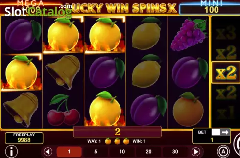 Скрин3. Luck Win Spins X слот