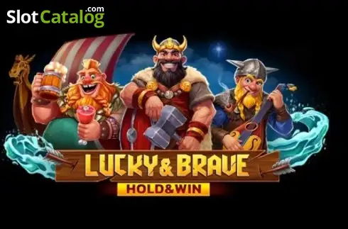Lucky & Brave Hold & Win логотип