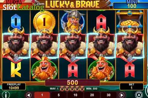 Скрин3. Lucky & Brave Hold & Win слот