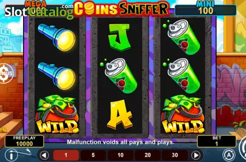 Скрин2. Coins Sniffer Hold & Win слот