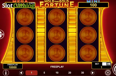 Скрин2. Hold The Gold Fortune слот