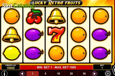 Скрин2. Lucky Retro Fruits слот