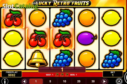 Скрин3. Lucky Retro Fruits слот