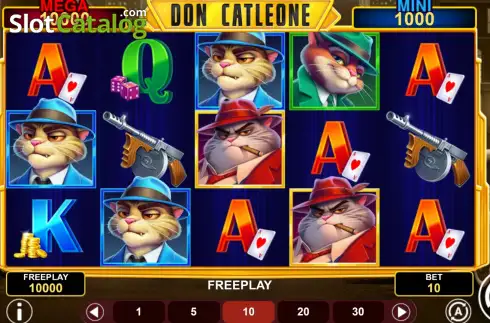Скрин2. Don Catleone Hold and Win слот