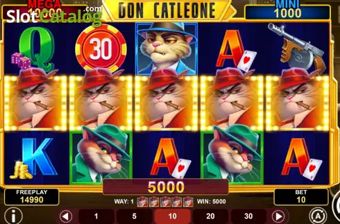 Скрин3. Don Catleone Hold and Win слот