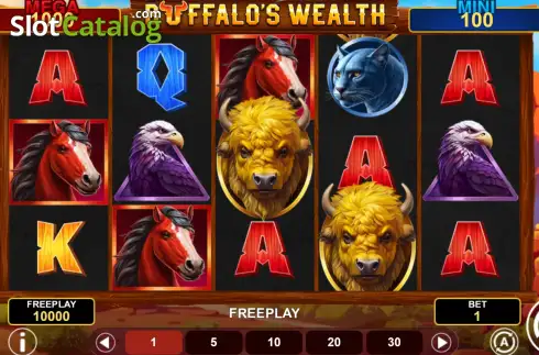 Скрин2. Buffalo's Wealth Win Spins слот