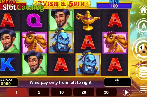 Скрин2. Wish And Spin Hold And Win слот