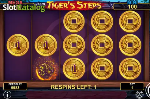 Скрин3. Tiger's Steps Hold & Win слот