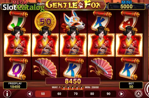 Скрин2. Gentle Fox слот