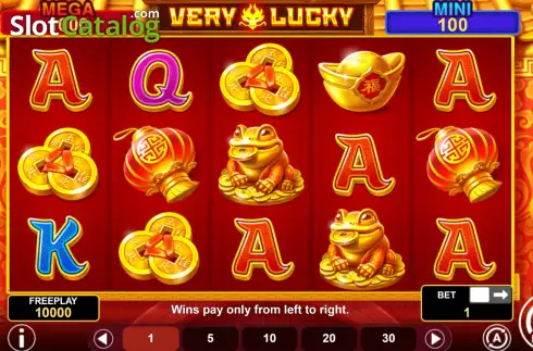 Скрин2. Very Lucky слот