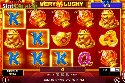 Скрин3. Very Lucky слот