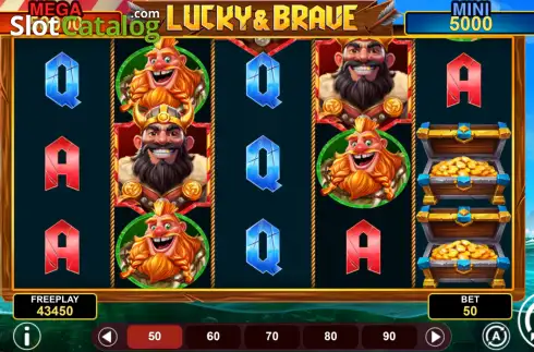 Скрин2. Lucky & Brave слот