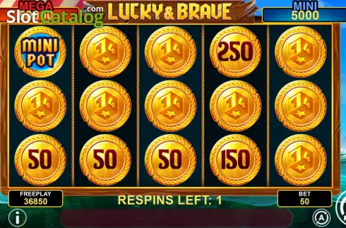 Скрин3. Lucky & Brave слот