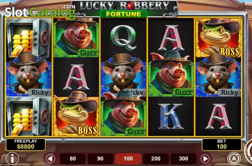 Скрин2. Lucky Robbery Fortune слот
