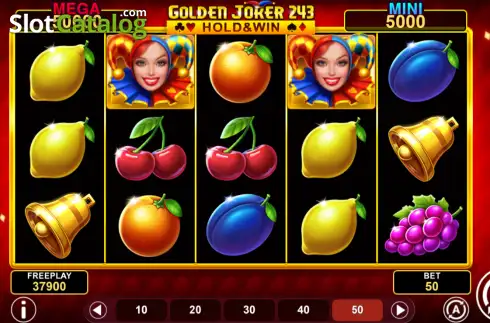 Скрин2. Golden Joker 243 Hold & Win слот