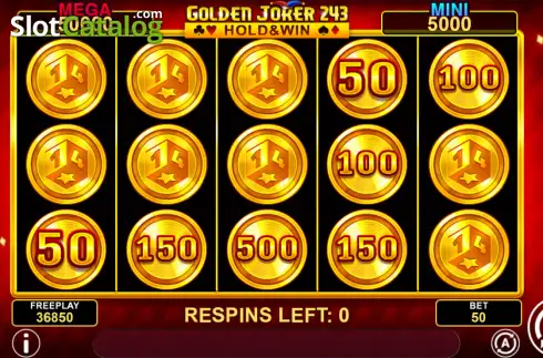 Скрин3. Golden Joker 243 Hold & Win слот