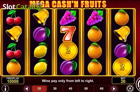 Скрин2. Mega Cash'n Fruits слот
