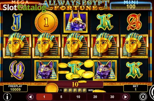 Скрин3. Allways Egypt Fortune слот