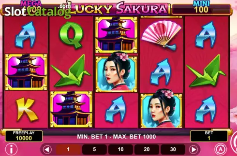 Скрин2. Lucky Sakura Hold & Win слот