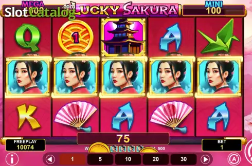 Скрин3. Lucky Sakura Hold & Win слот