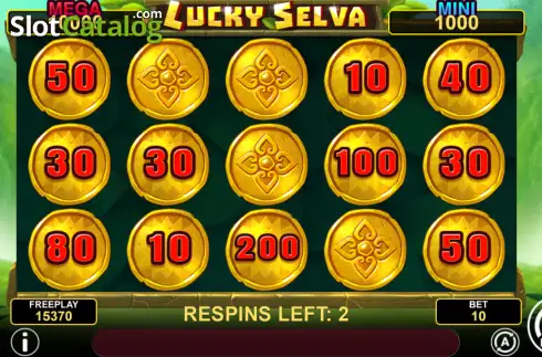 Скрин3. Lucky Selva Hold & Win слот