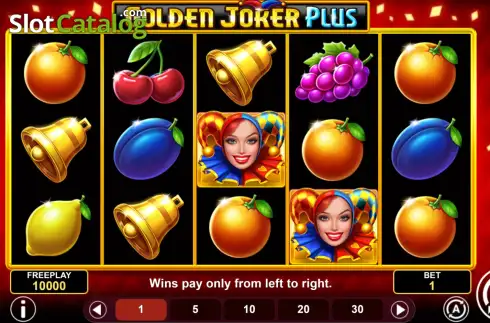 Скрин2. Golden Joker Plus слот