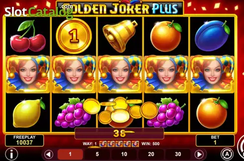 Скрин3. Golden Joker Plus слот