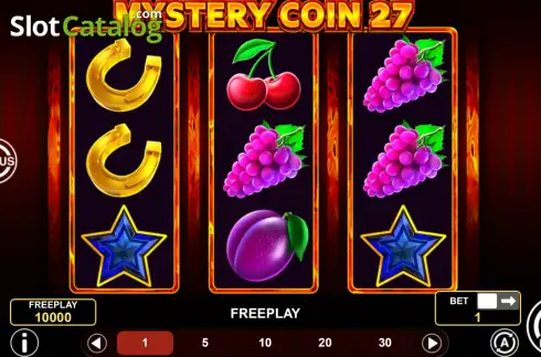 Скрин2. Mystery Coin 27 слот