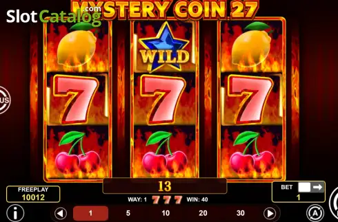 Скрин3. Mystery Coin 27 слот