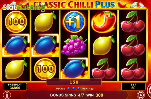 Скрин2. Classic Chilli Plus слот